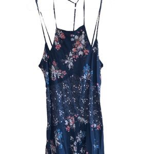 Floral Spaghetti Strap Dress